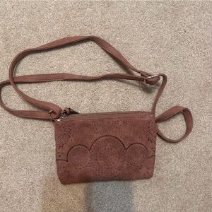 Francesca's Collections Tan Crossbody Bag